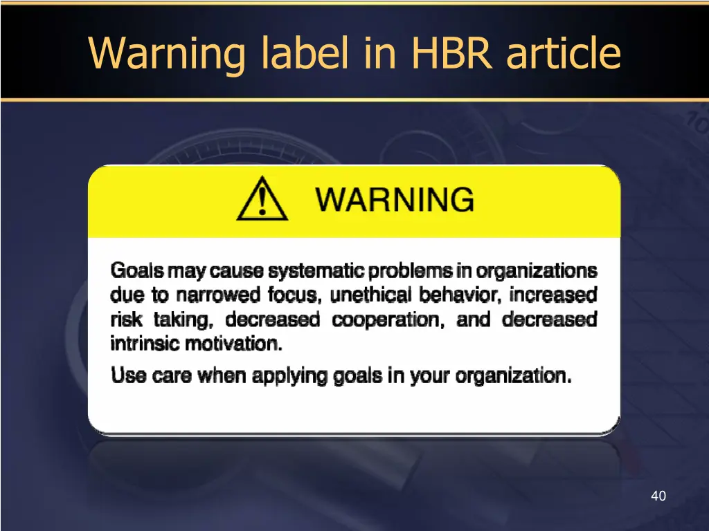 warning label in hbr article