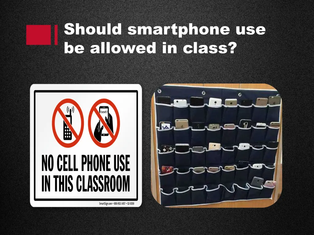 should smartphone use be allowed in class