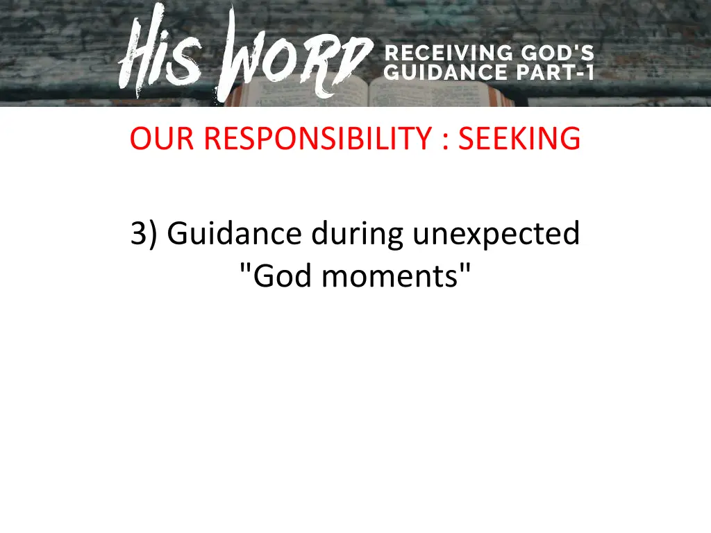 our responsibility seeking 4