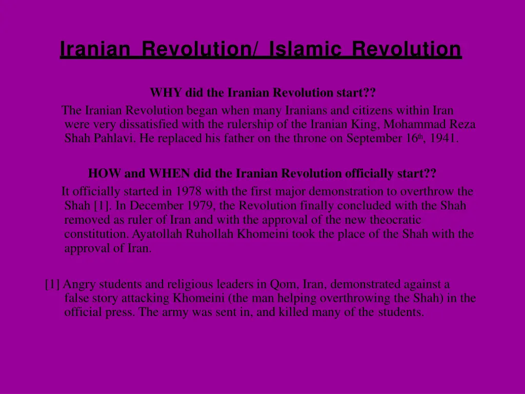 iranian revolution islamic revolution