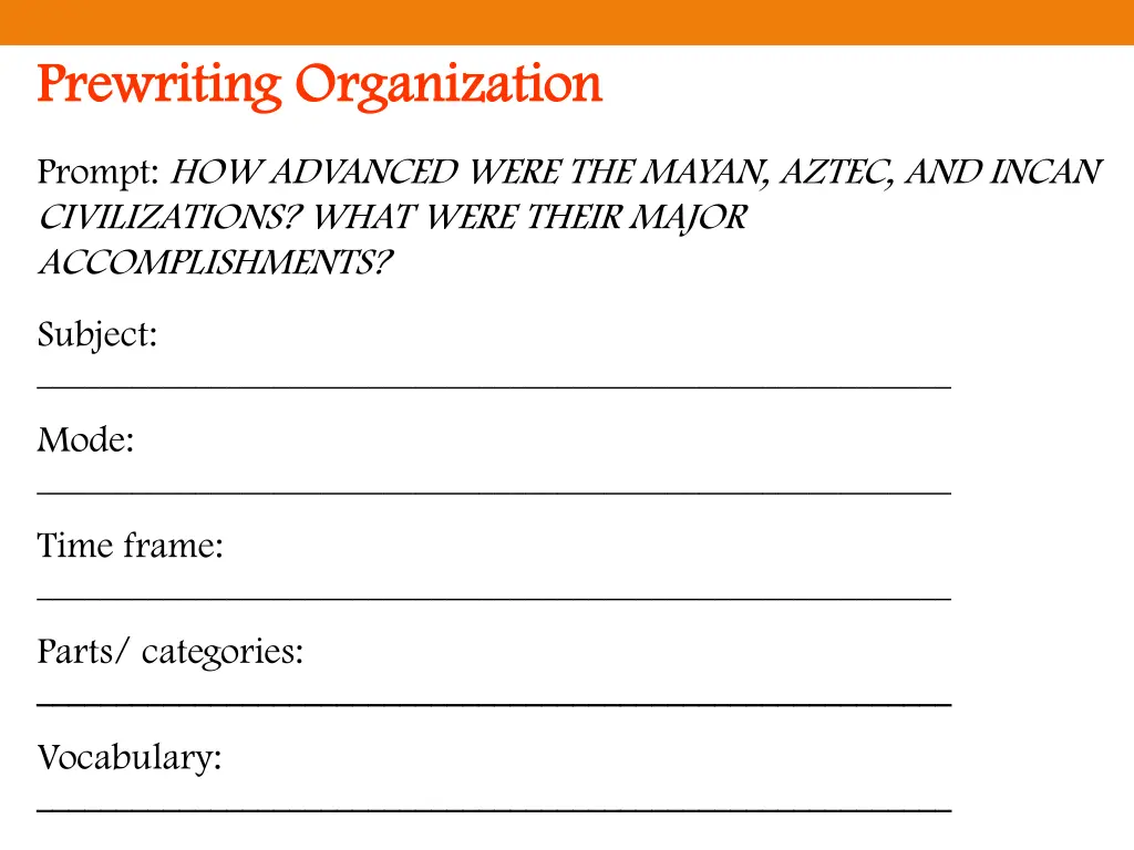 prewriting organization prewriting organization 1