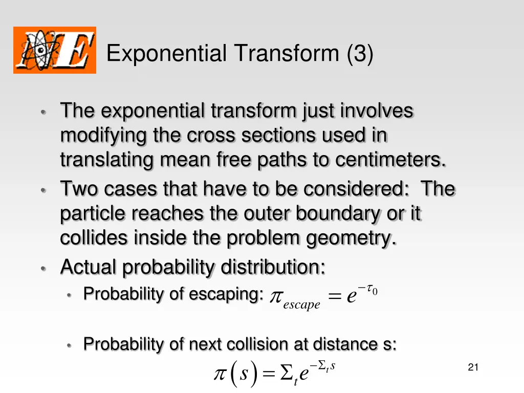 exponential transform 3