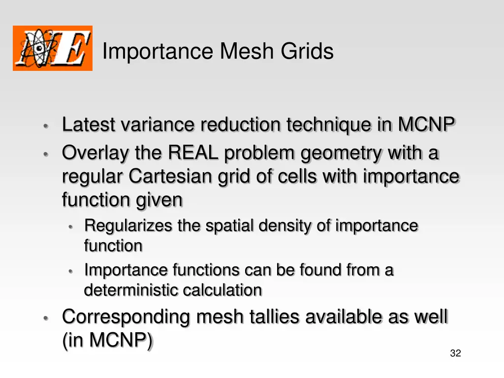 importance mesh grids