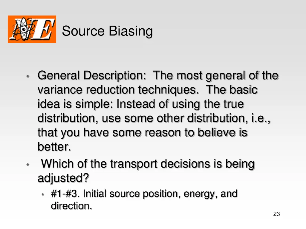 source biasing