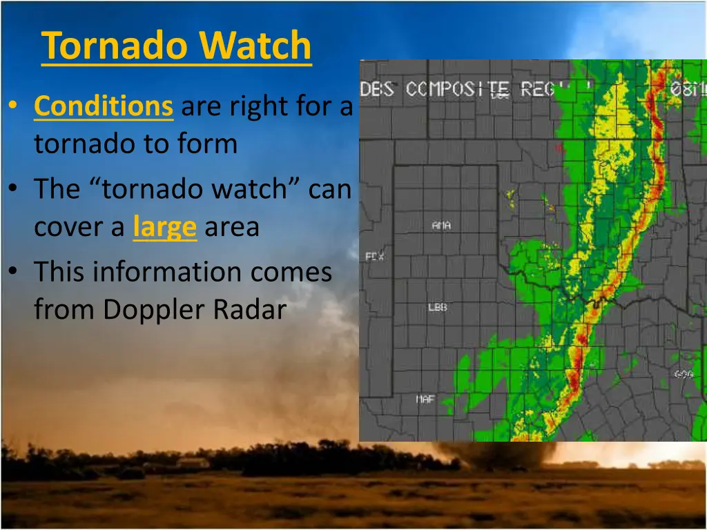 tornado watch