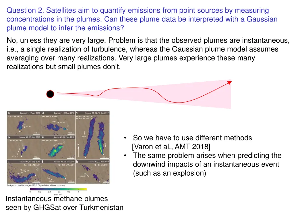 question 2 satellites aim to quantify emissions