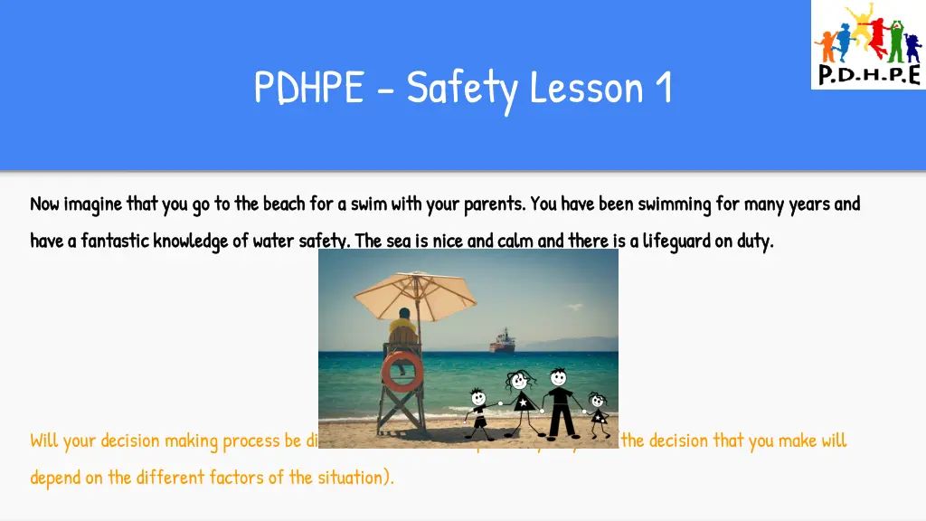 pdhpe safety lesson 1 3