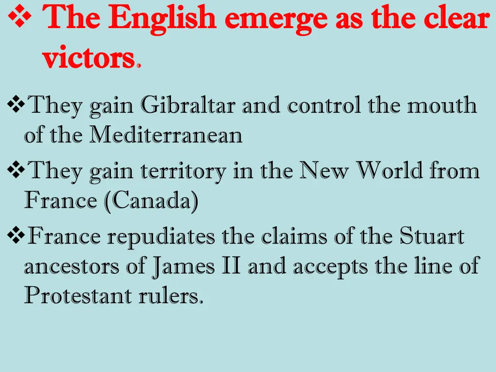 the english emerge as the clear the english