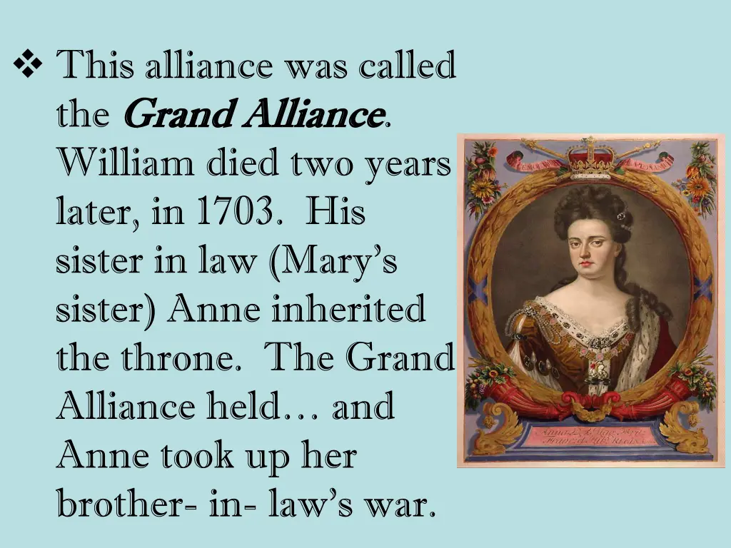 this alliance was called the grand alliance grand