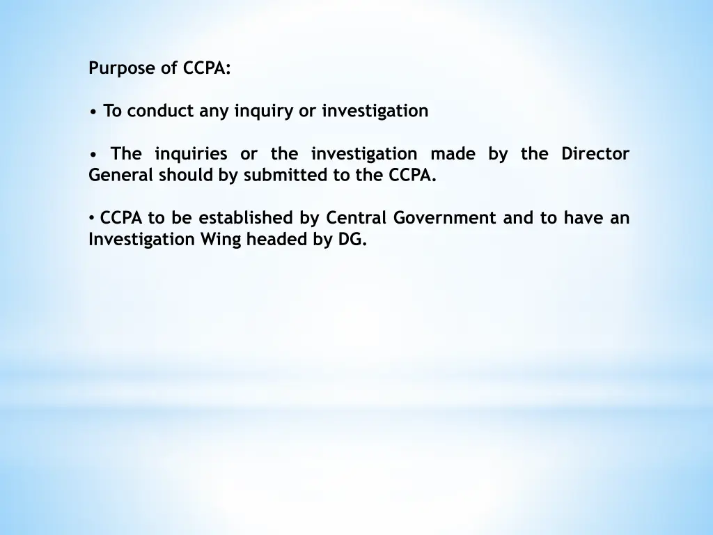 purpose of ccpa