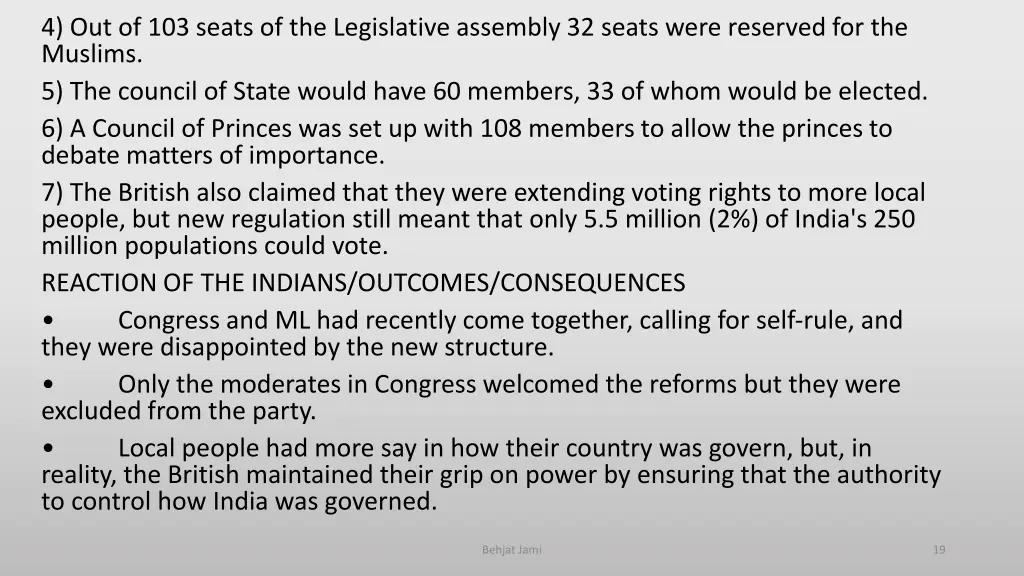 4 out of 103 seats of the legislative assembly