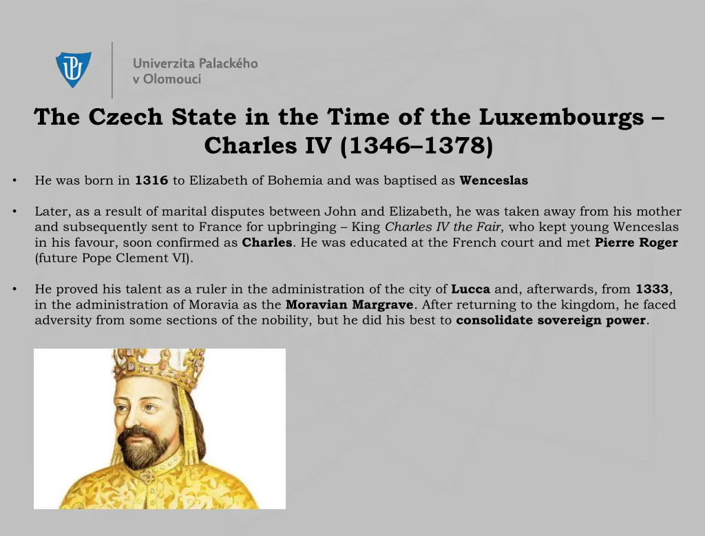 the czech state in the time of the luxembourgs 2