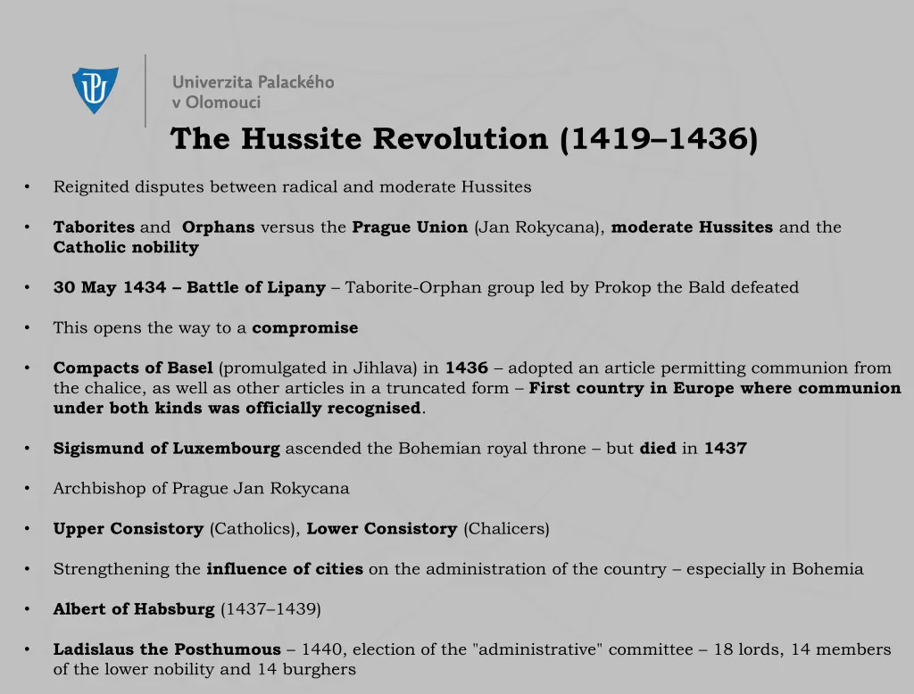 the hussite revolution 1419 1436 3