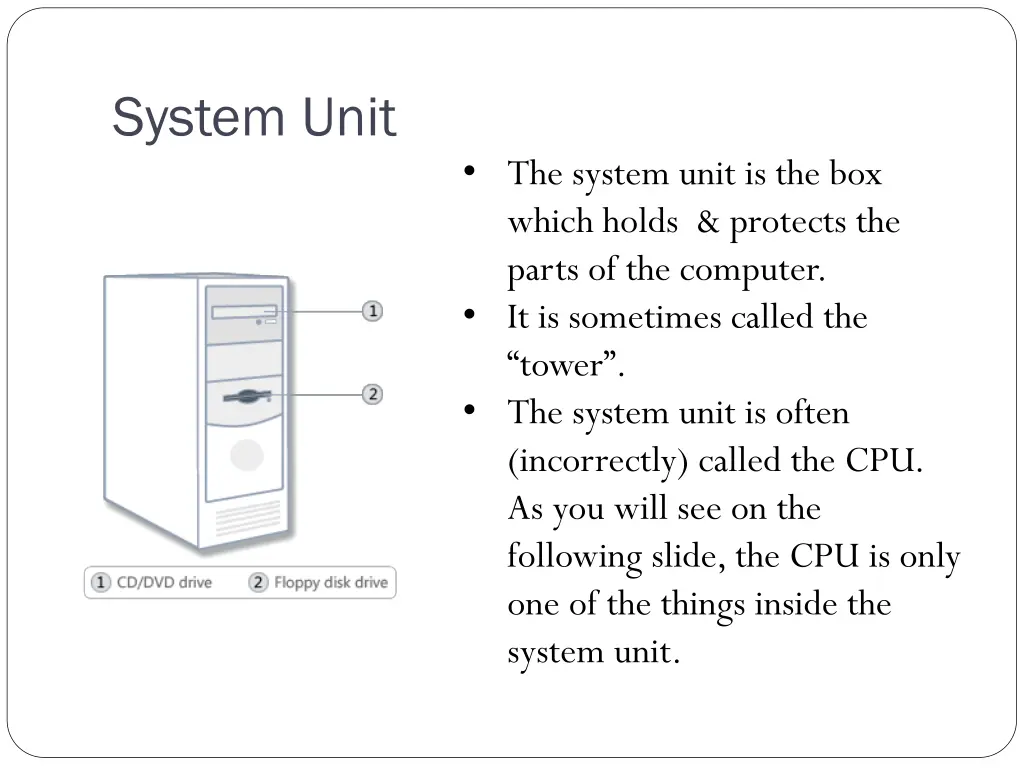 system unit