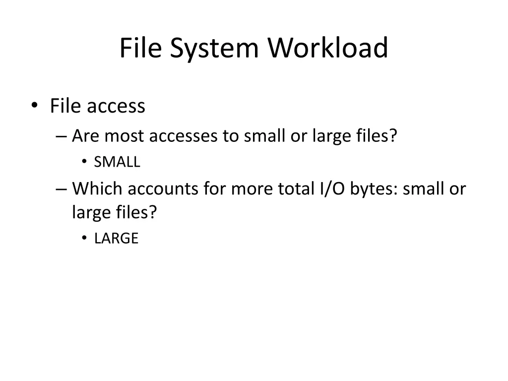 file system workload 3