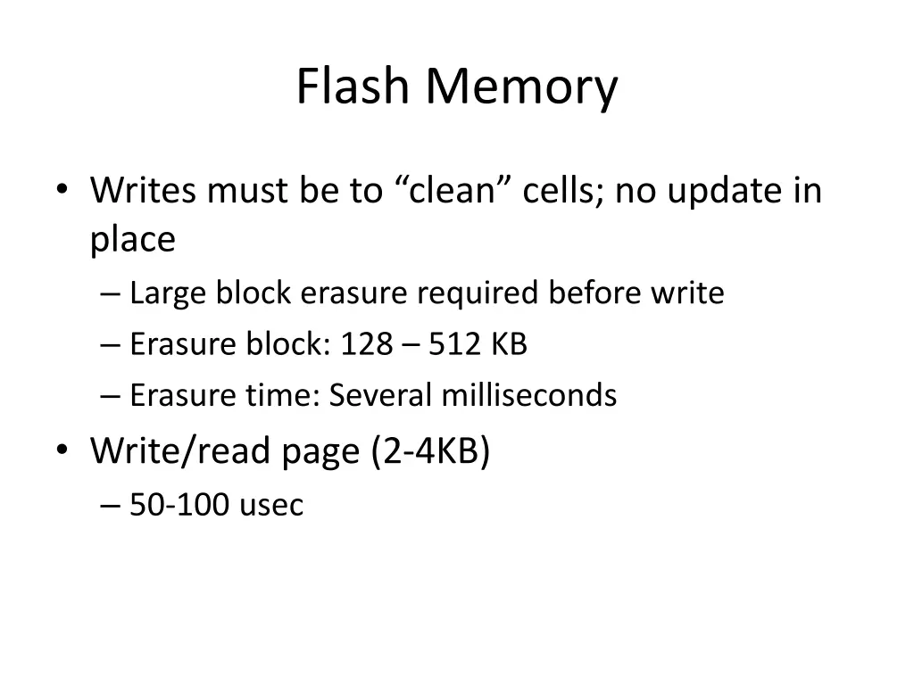 flash memory 1