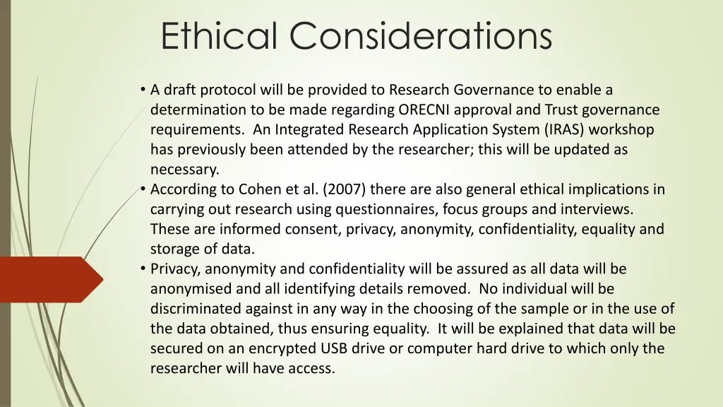 ethical considerations