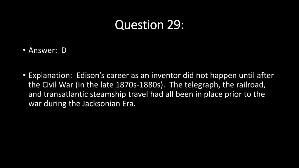 question 29 question 29