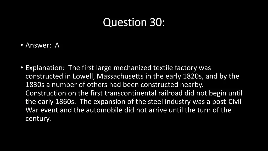 question 30 question 30