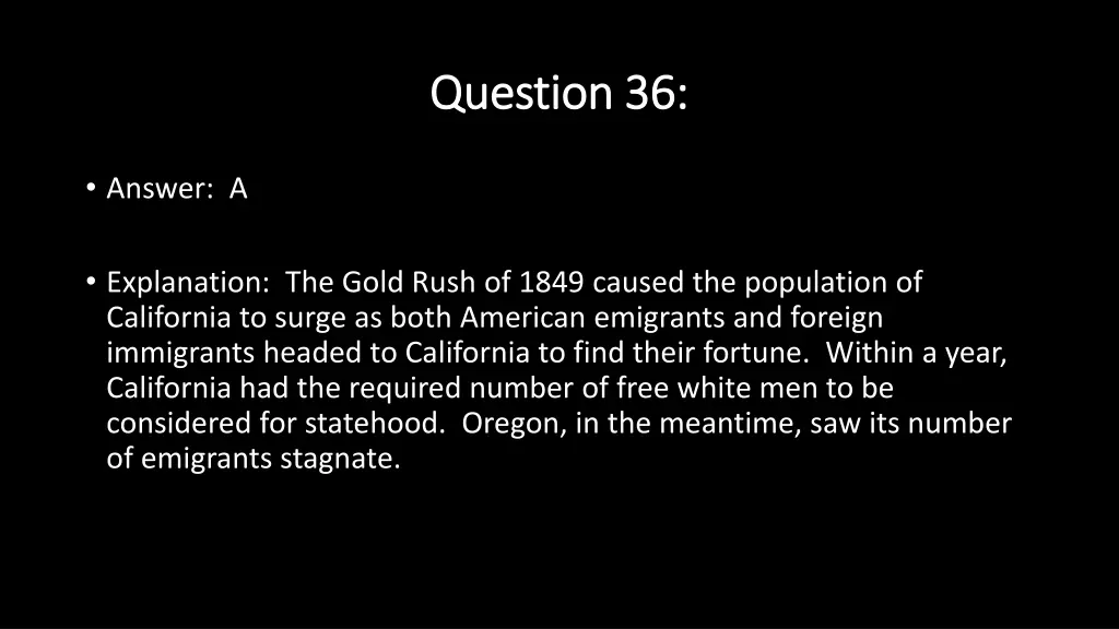 question 36 question 36