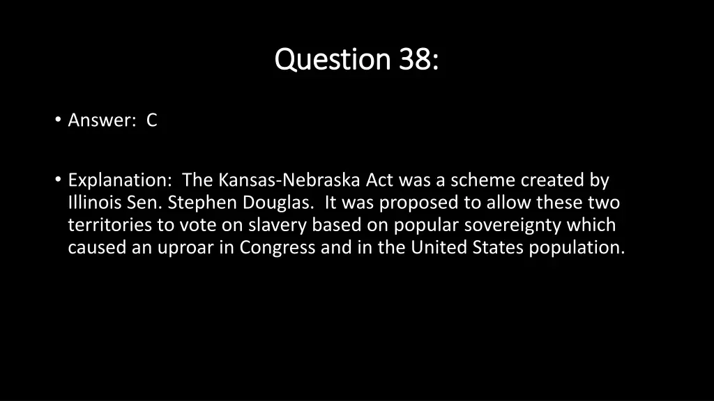 question 38 question 38