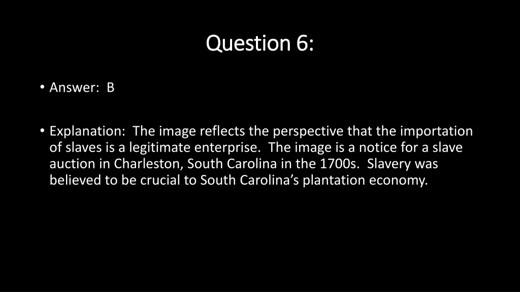 question 6 question 6