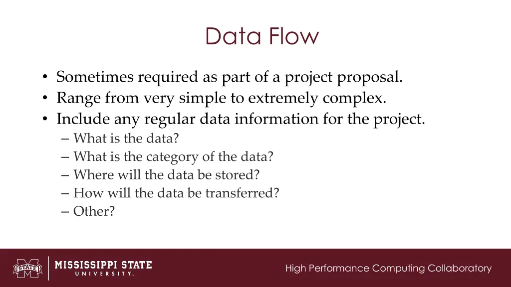 data flow