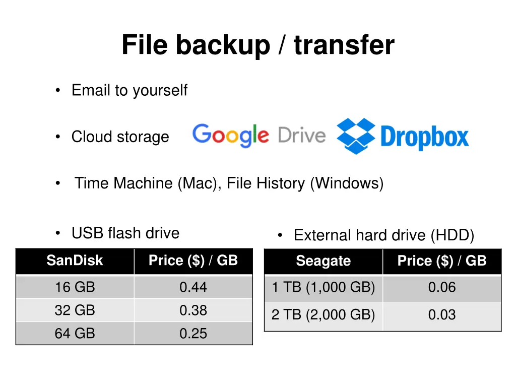 file backup transfer