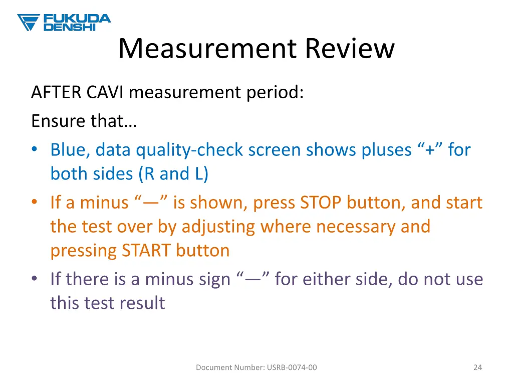 measurement review