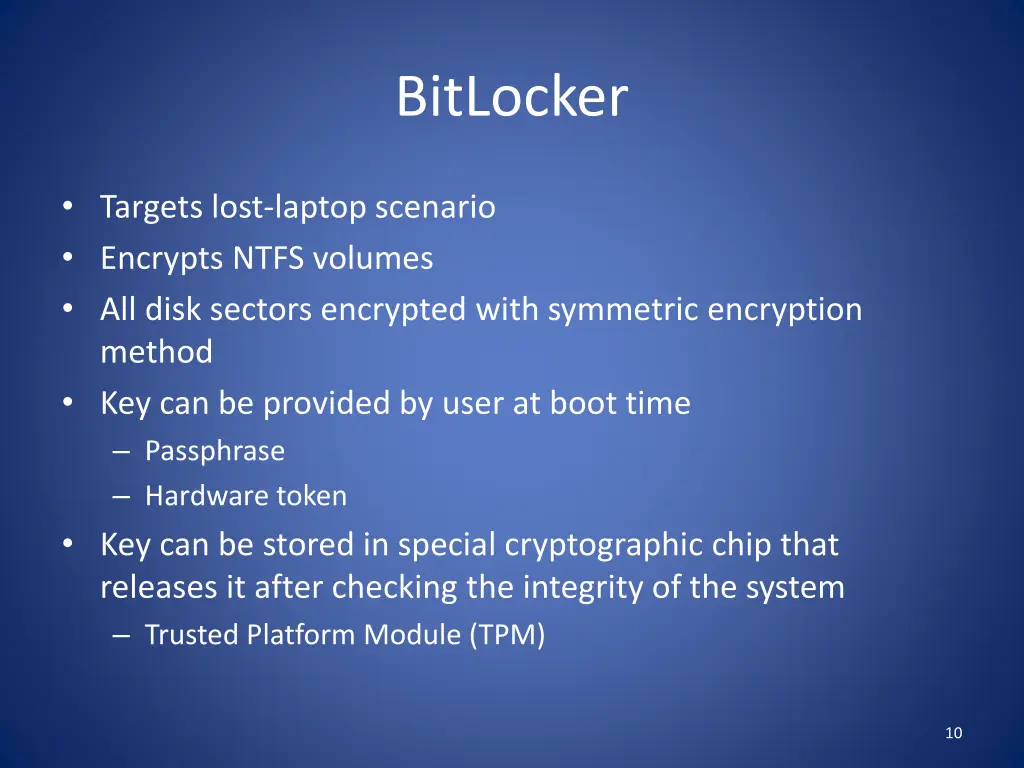 bitlocker