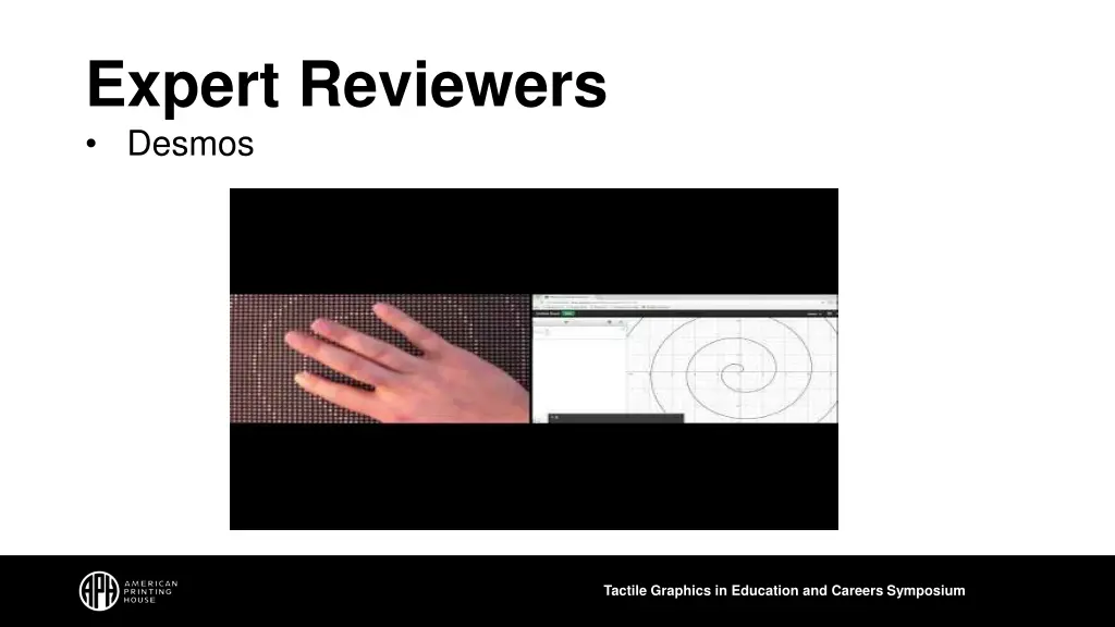 expert reviewers desmos