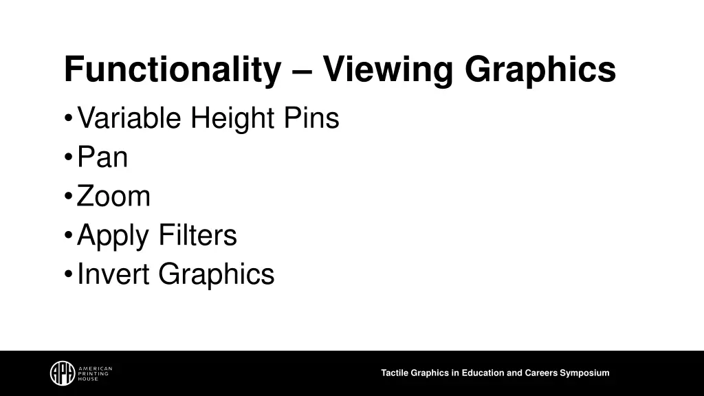 functionality viewing graphics variable height