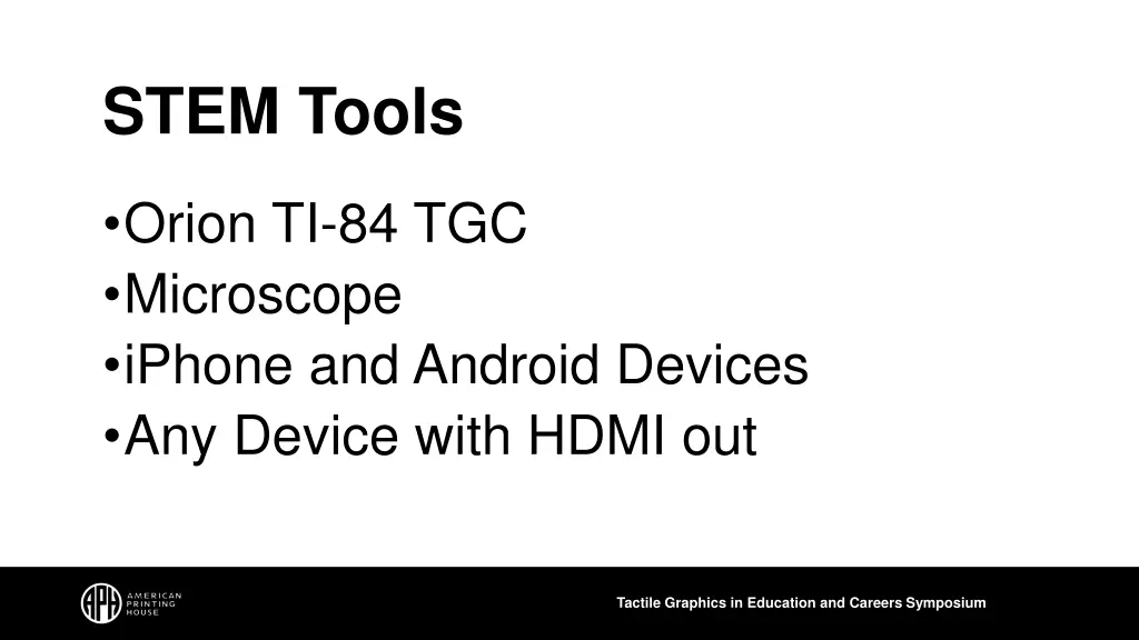 stem tools