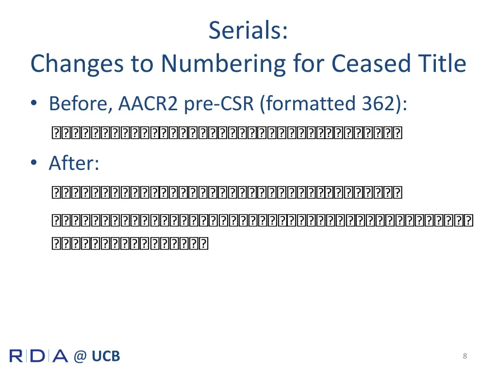 serials 1