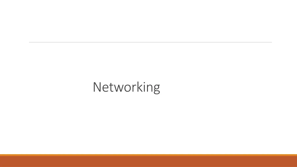 networking