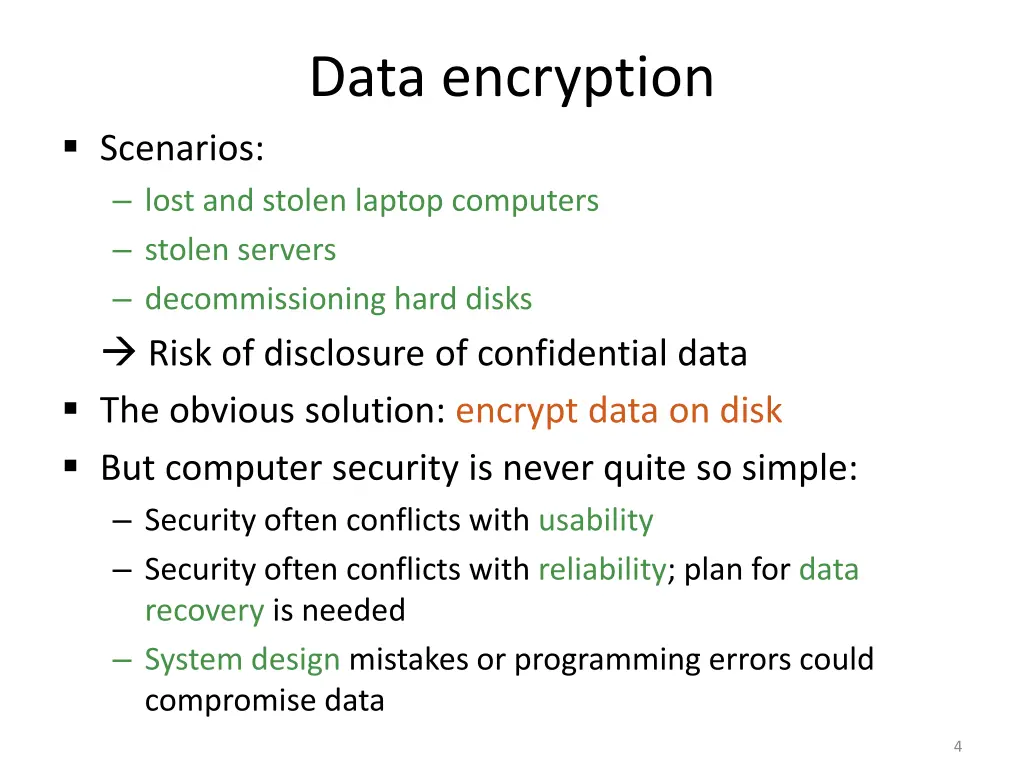 data encryption