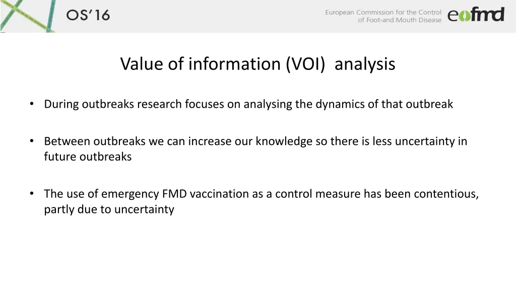 value of information voi analysis 2