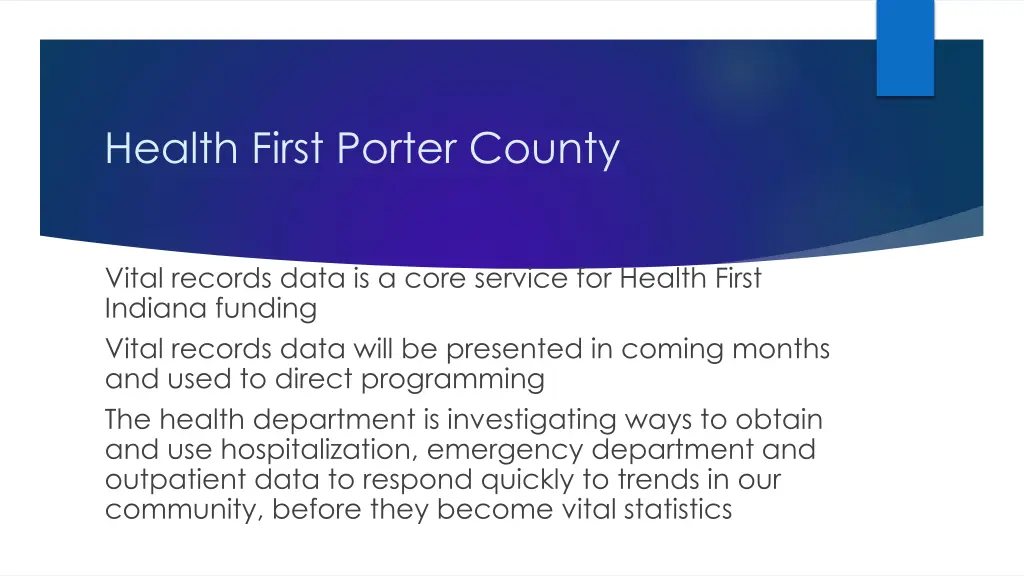 health first porter county