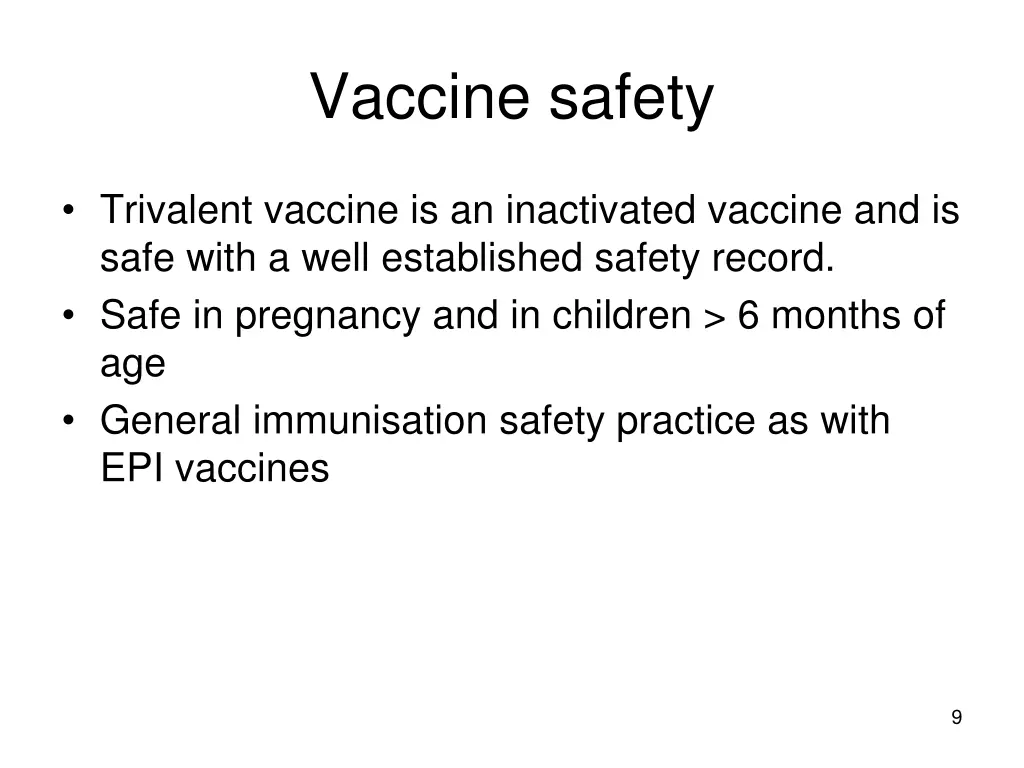 vaccine safety