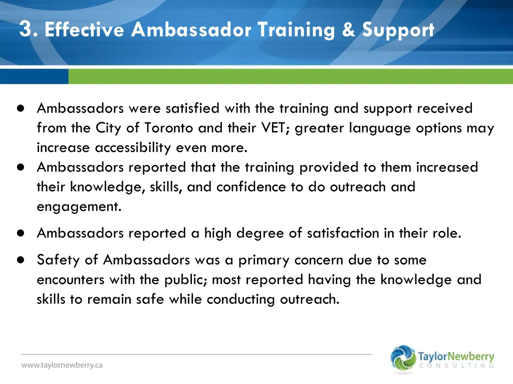 3 effective ambassador training support