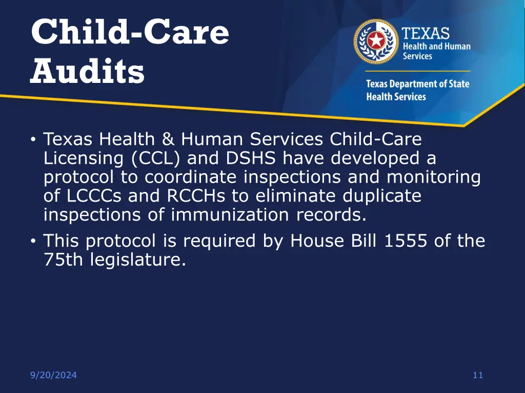 child care audits