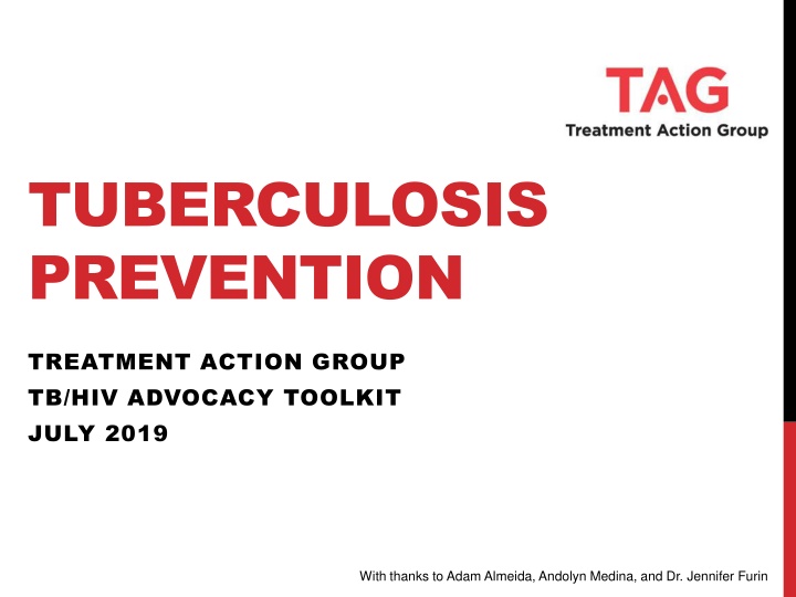 tuberculosis prevention