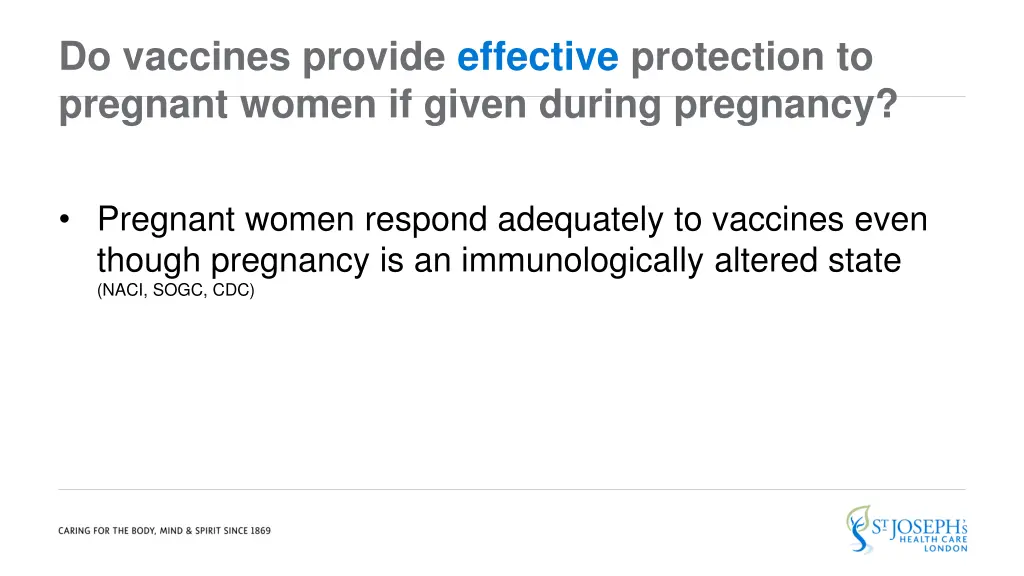 do vaccines provide effective protection