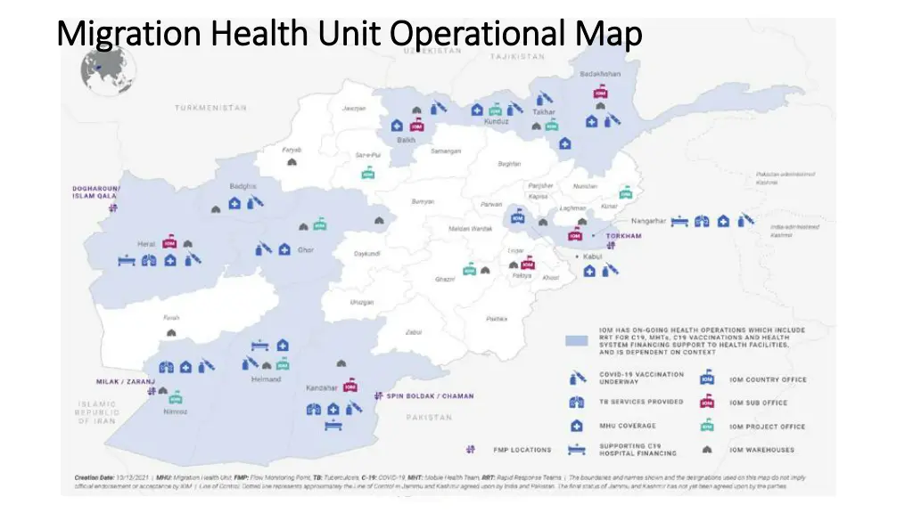 migration health unit operational map migration