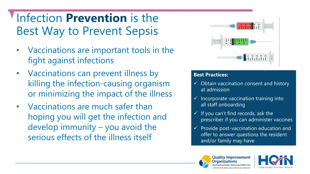 infection prevention is the best way to prevent