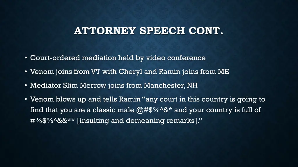 attorney speech cont 1