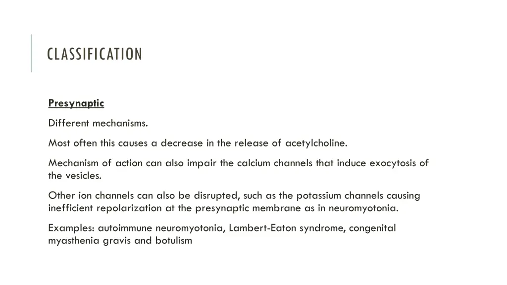 classification 2