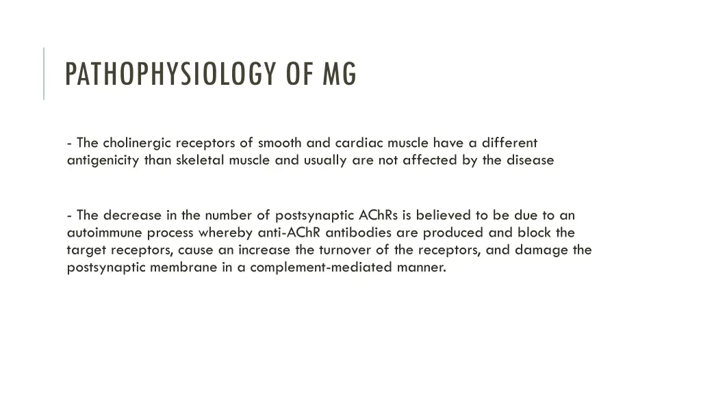 pathophysiology of mg 2