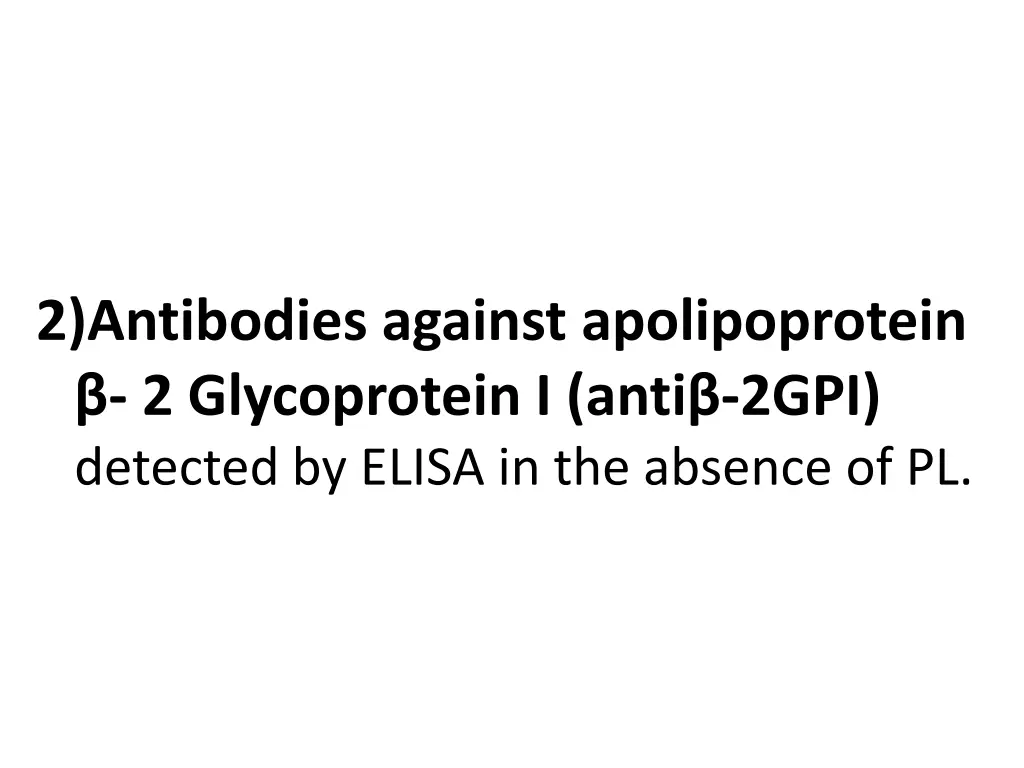 2 antibodies against apolipoprotein