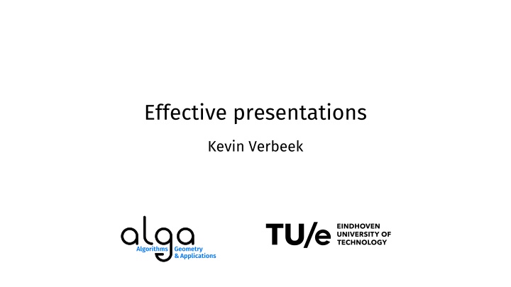 effective presentations